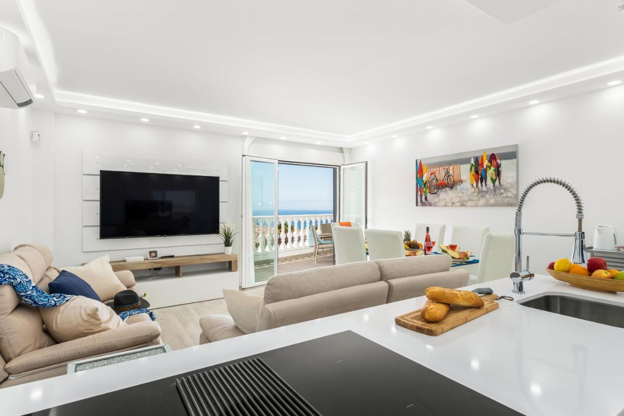 3C Atico Vista Hermosa Wifi Pool,Tennis,Padel,Park Лос Кристианос Экстерьер фото