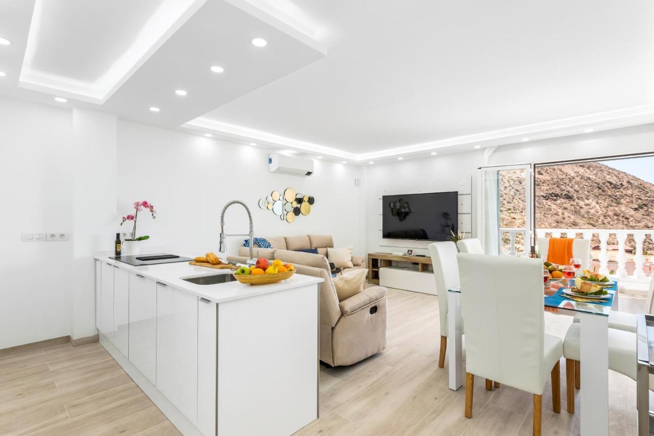3C Atico Vista Hermosa Wifi Pool,Tennis,Padel,Park Лос Кристианос Экстерьер фото